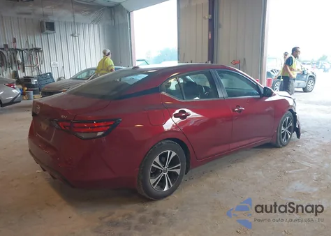 2022 Nissan Sentra Sv Xtronic Cvt z USA, uszkodzony, nr VIN 3N1AB8CVXNY291000